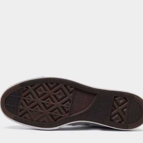 Converse Platform Black and White Chuck Taylor Woman's High-Top Sneakers Size 5 - Picture 4 of 7